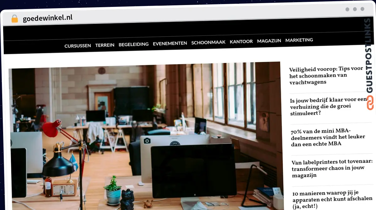 Publish Guest Post on goedewinkel.nl