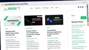 Publish Guest Post on greenbeltdirectory.com/blog