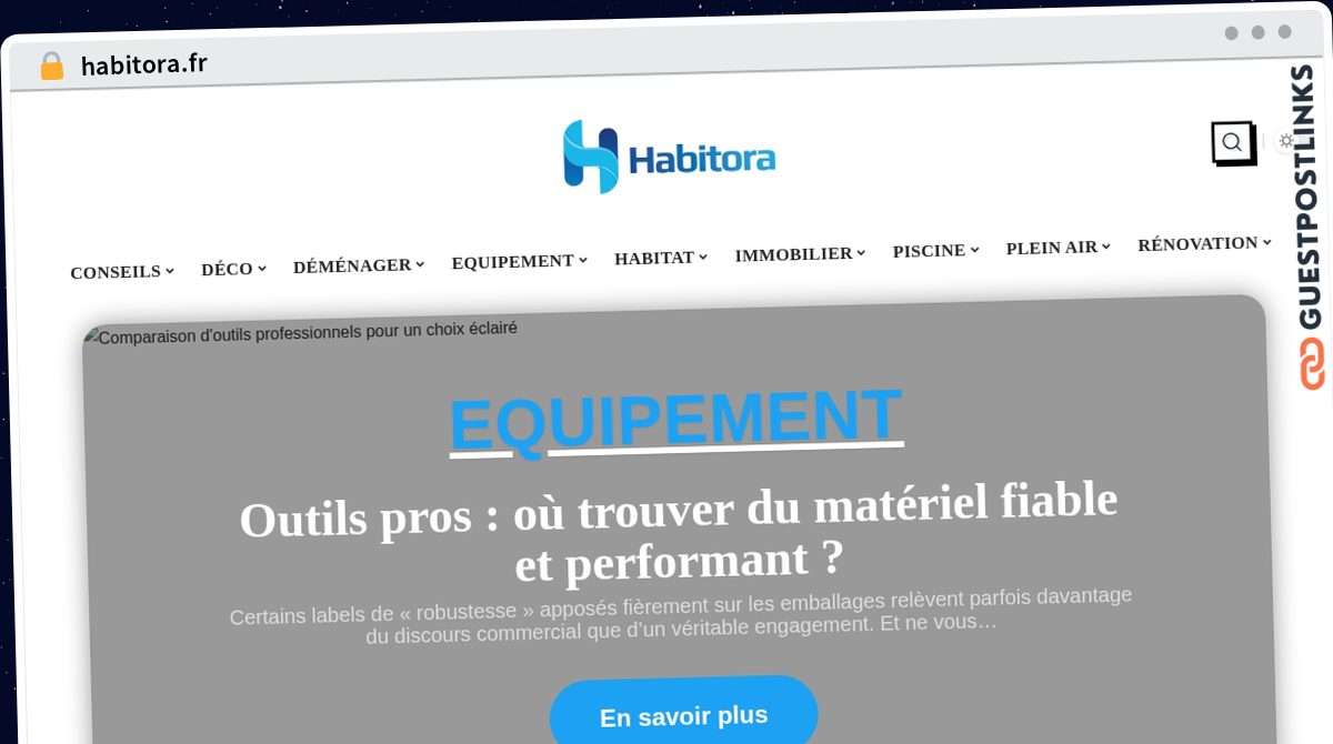 Publish Guest Post on habitora.fr