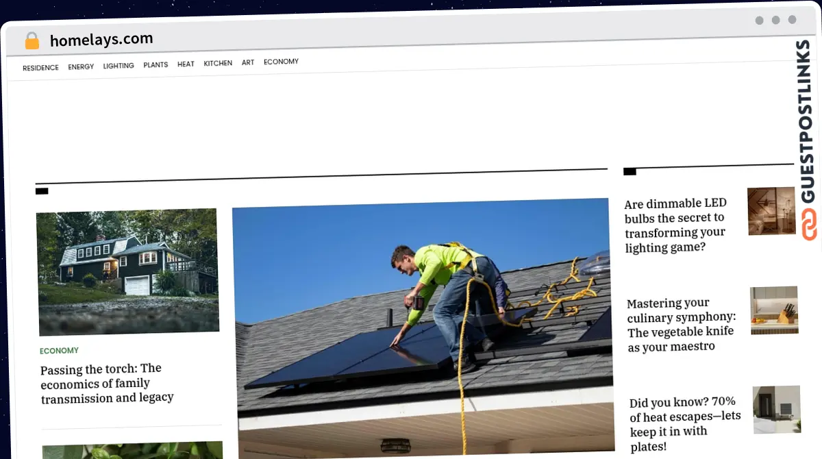 Publish Guest Post on homelays.com
