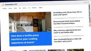 Publish Guest Post on homesene.com