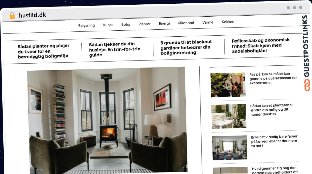 Publish Guest Post on husfild.dk