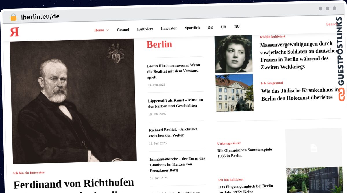 Publish Guest Post on iberlin.eu/de
