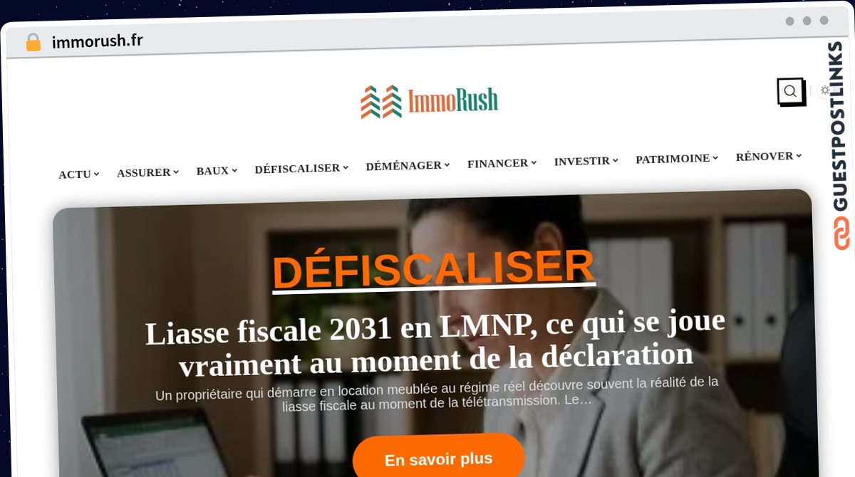 Publish Guest Post on immorush.fr