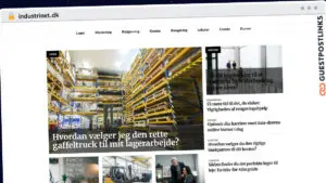 Publish Guest Post on industrinet.dk
