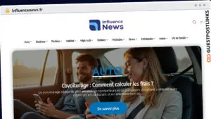 Publish Guest Post on influencenews.fr
