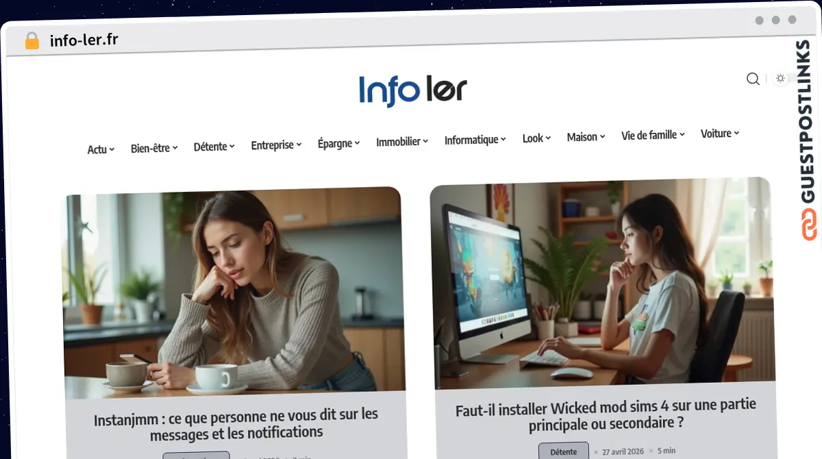 Publish Guest Post on info-ler.fr