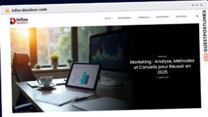 Publish Guest Post on infos-decideur.com