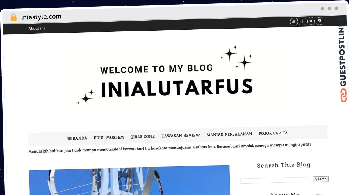 Publish Guest Post on iniastyle.com