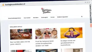 Publish Guest Post on koninginvandekeuken.nl