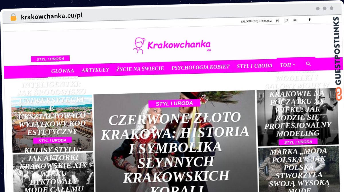 Publish Guest Post on krakowchanka.eu/pl