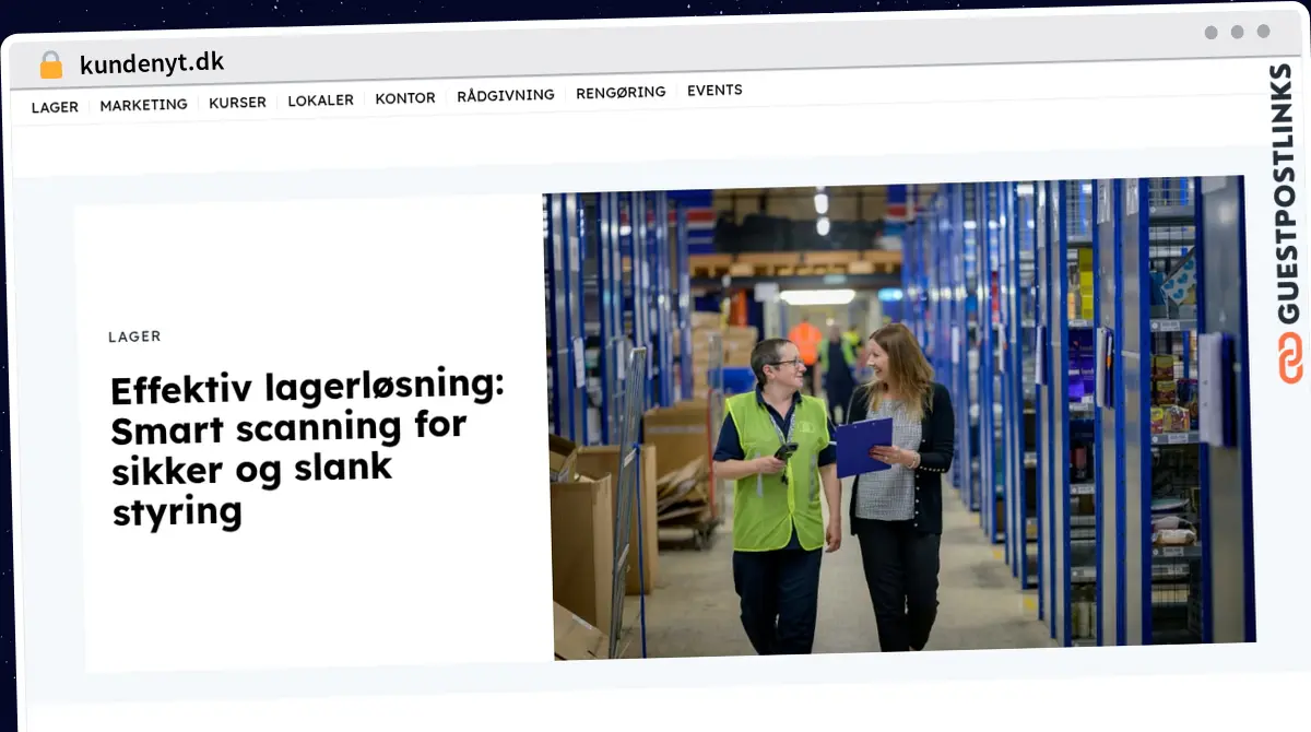 Publish Guest Post on kundenyt.dk