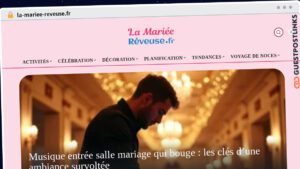 Publish Guest Post on la-mariee-reveuse.fr