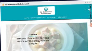 Publish Guest Post on lacuillereauxmilledelices.com