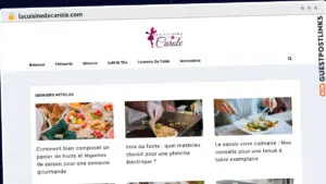 Publish Guest Post on lacuisinedecarole.com