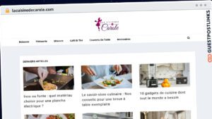 Publish Guest Post on lacuisinedecarole.com