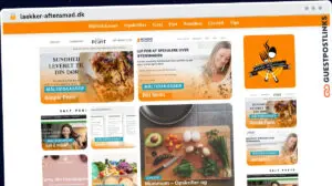 Publish Guest Post on laekker-aftensmad.dk