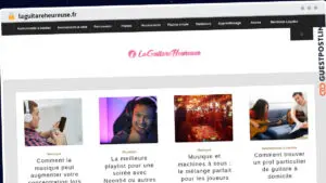 Publish Guest Post on laguitareheureuse.fr