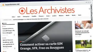Publish Guest Post on lesarchivistes.net