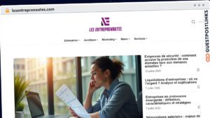 Publish Guest Post on lesentreprenautes.com