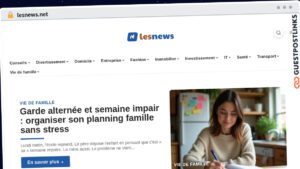Publish Guest Post on lesnews.net