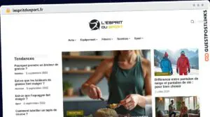 Publish Guest Post on lespritdusport.fr
