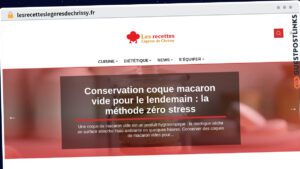 Publish Guest Post on lesrecetteslegeresdechrissy.fr