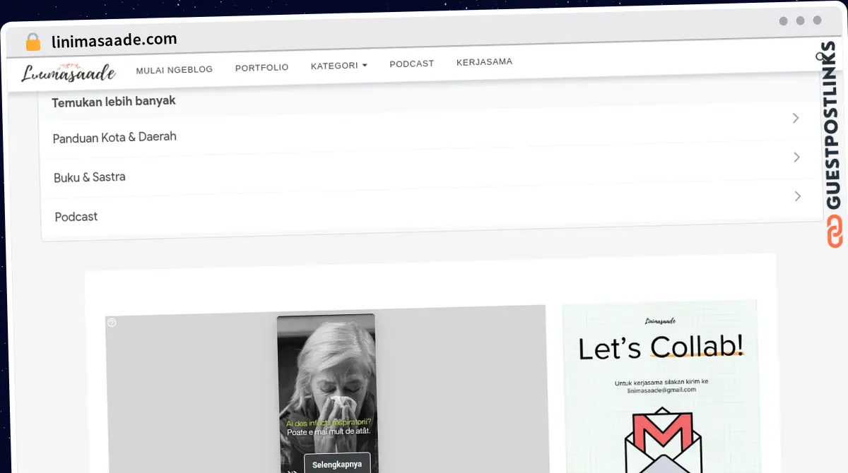 Publish Guest Post on linimasaade.com