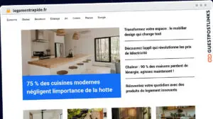 Publish Guest Post on logementrapide.fr
