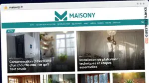 Publish Guest Post on maisony.fr