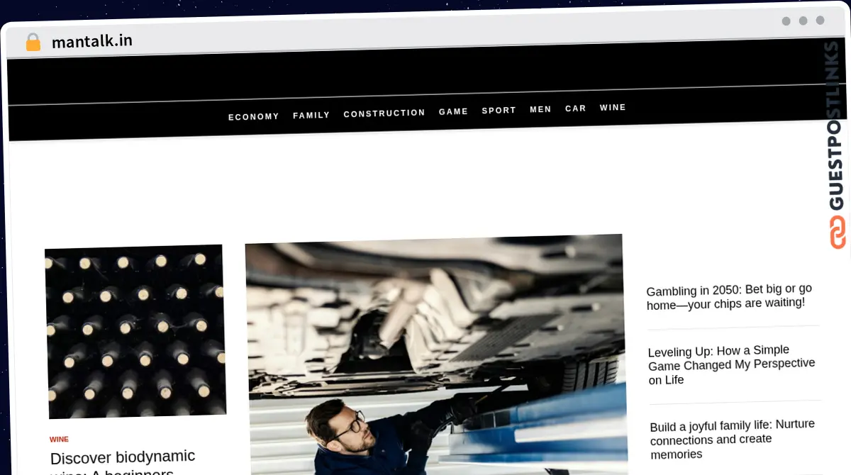 Publish Guest Post on mantalk.in