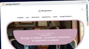 Publish Guest Post on mariage-univers.fr