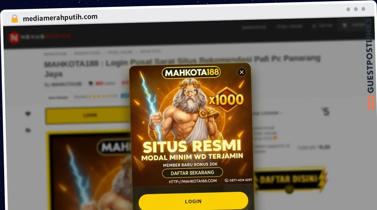 Publish Guest Post on mediamerahputih.com