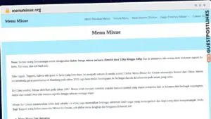 Publish Guest Post on menumixue.org