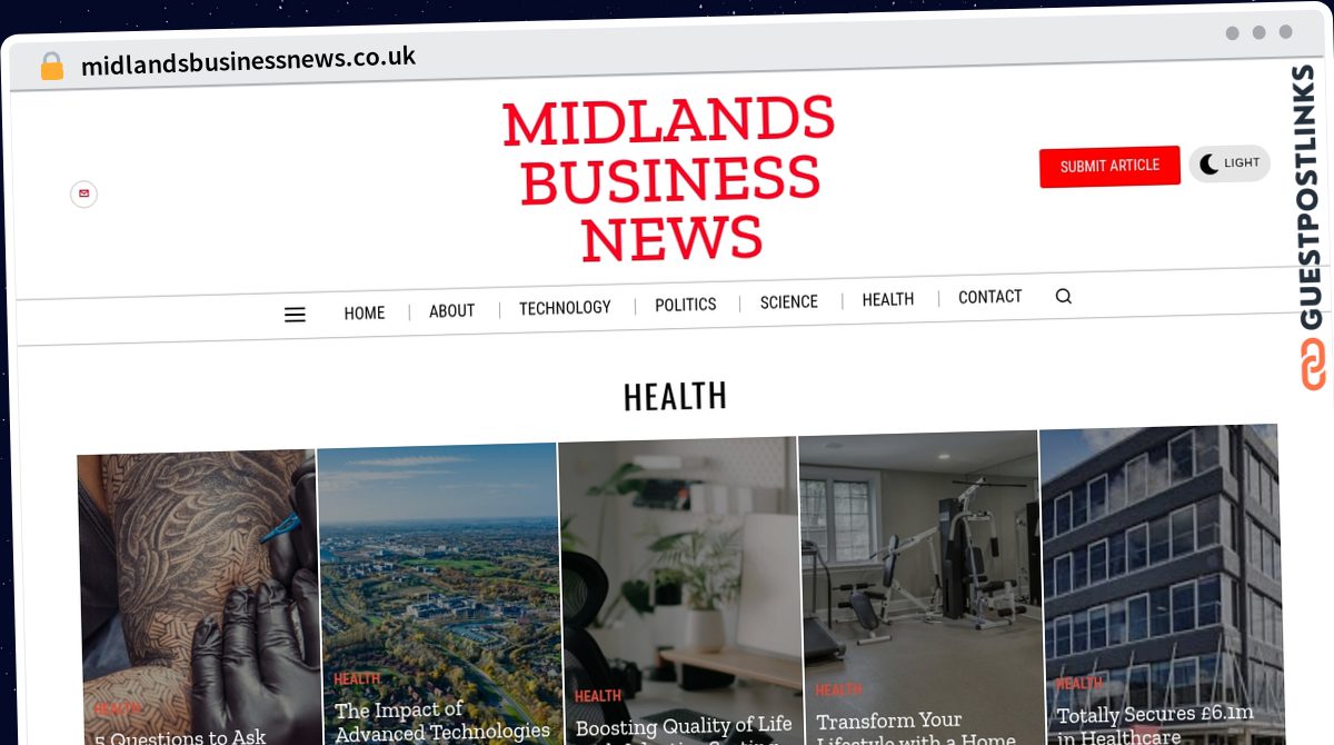 Publish Guest Post on midlandsbusinessnews.co.uk