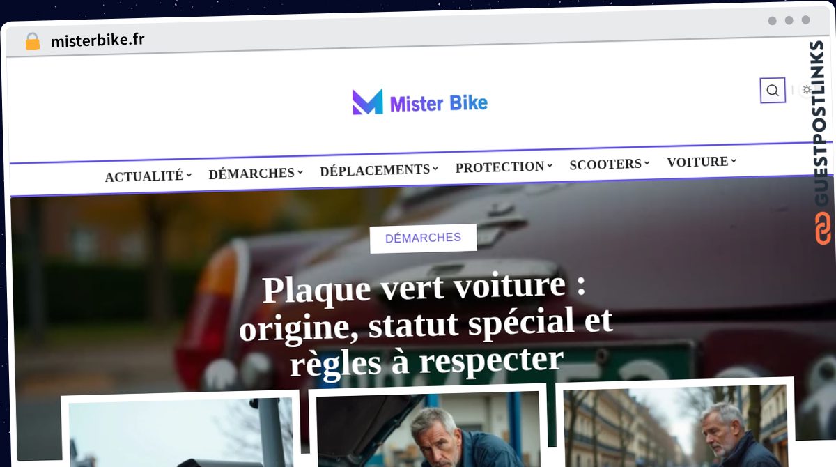 Publish Guest Post on misterbike.fr