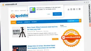Publish Guest Post on misteruddin.id