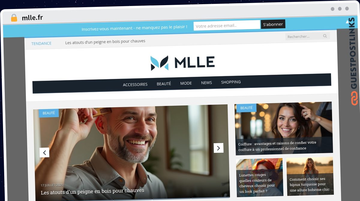 Publish Guest Post on mlle.fr