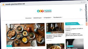 Publish Guest Post on monde-gourmandises.net