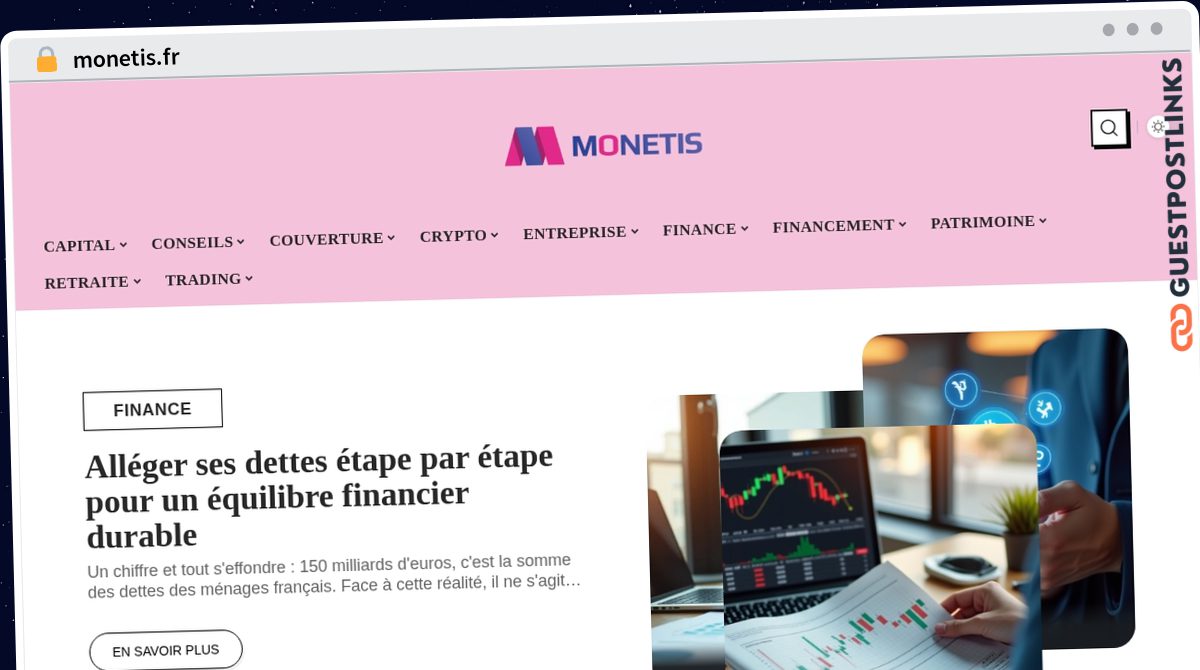 Publish Guest Post on monetis.fr