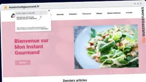 Publish Guest Post on moninstantgourmand.fr
