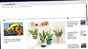 Publish Guest Post on morehome.in