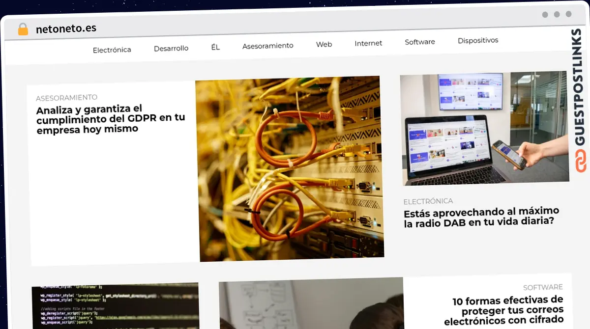 Publish Guest Post on netoneto.es