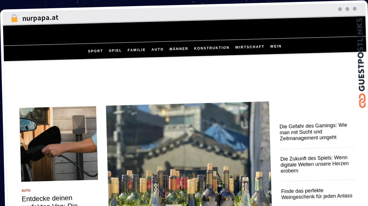 Publish Guest Post on nurpapa.at