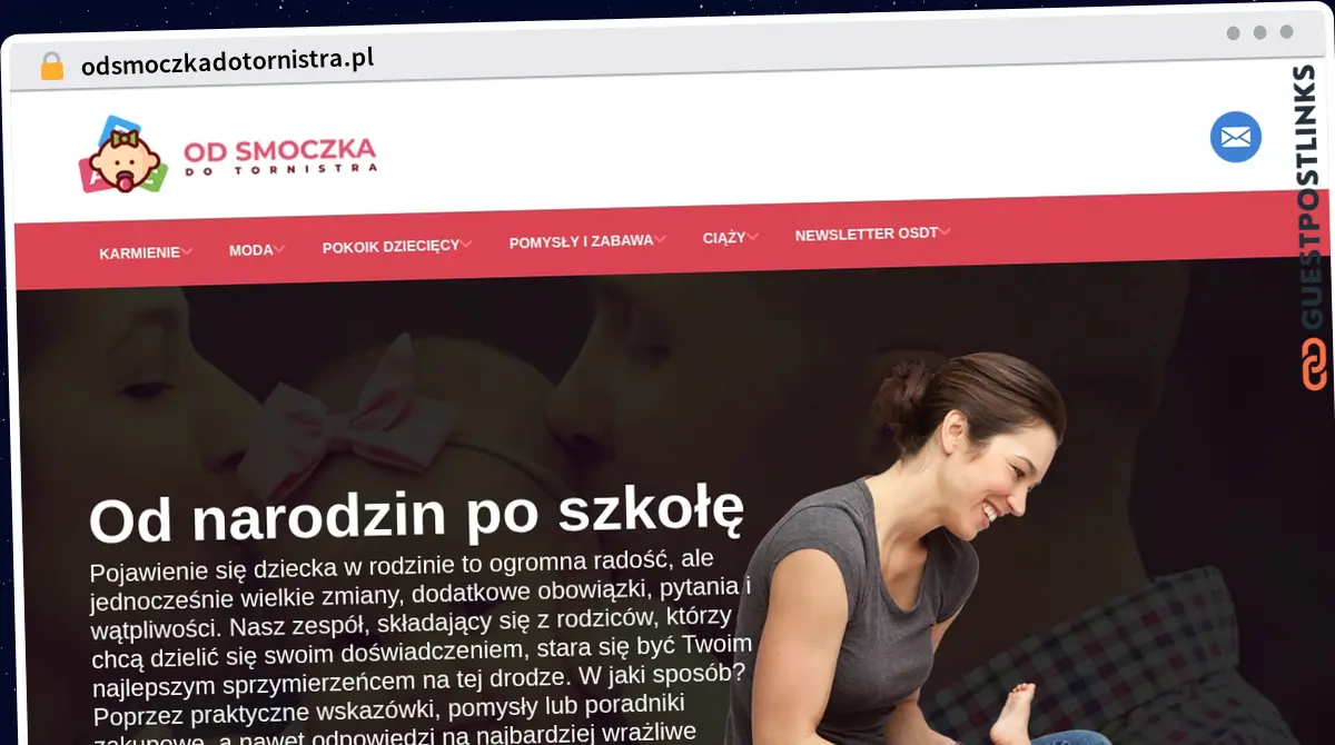 Publish Guest Post on odsmoczkadotornistra.pl