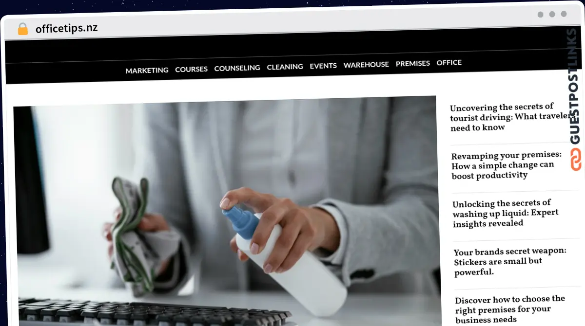 Publish Guest Post on officetips.nz