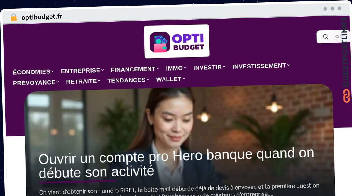 Publish Guest Post on optibudget.fr