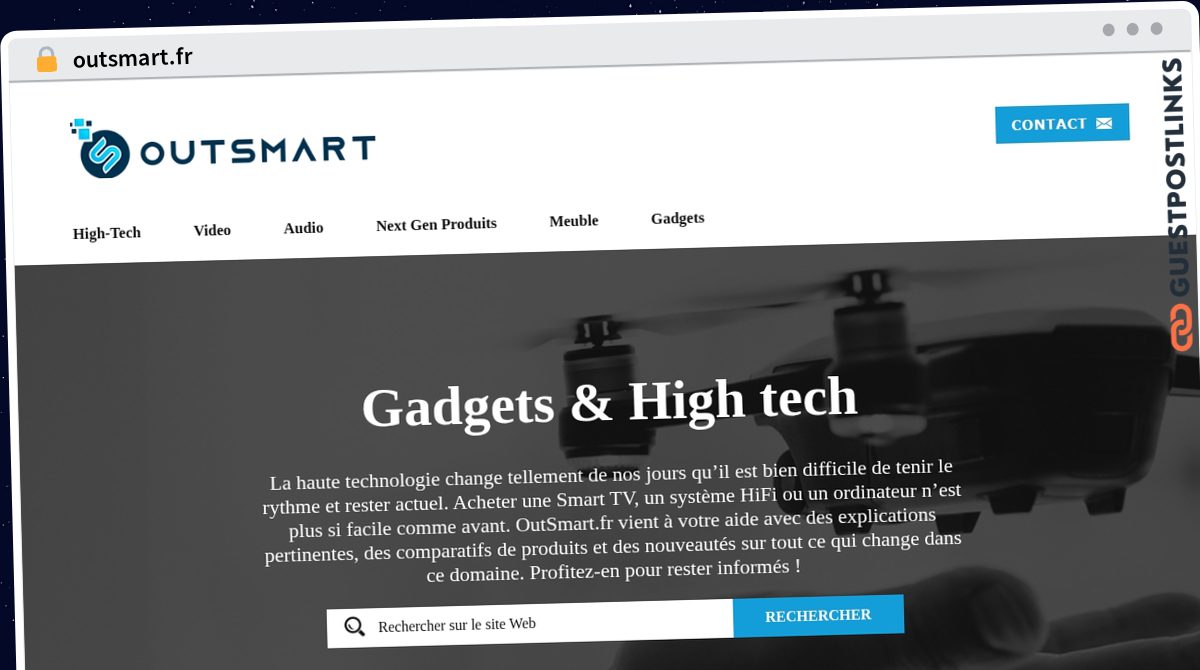 Publish Guest Post on outsmart.fr
