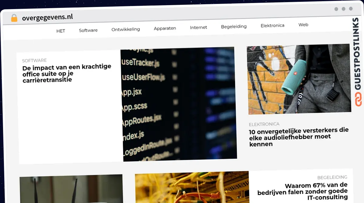 Publish Guest Post on overgegevens.nl