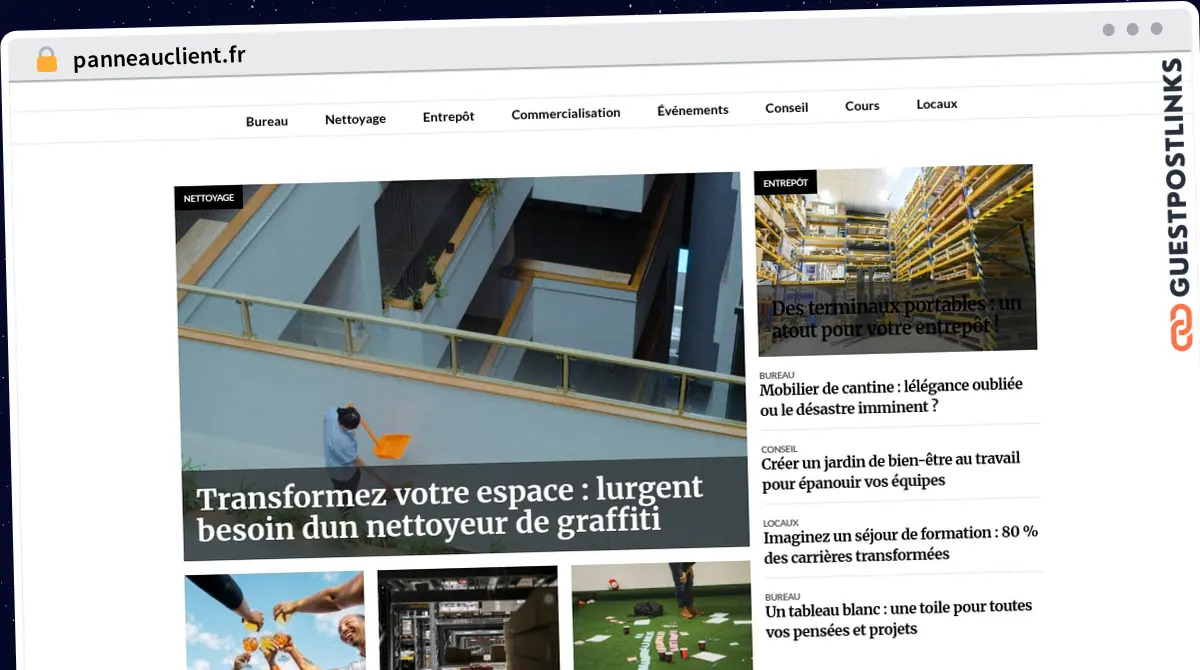 Publish Guest Post on panneauclient.fr